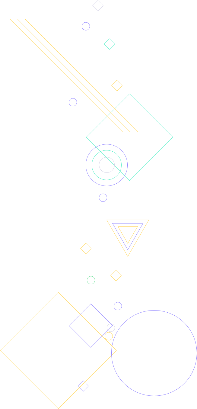 Ilustração de geometrias.